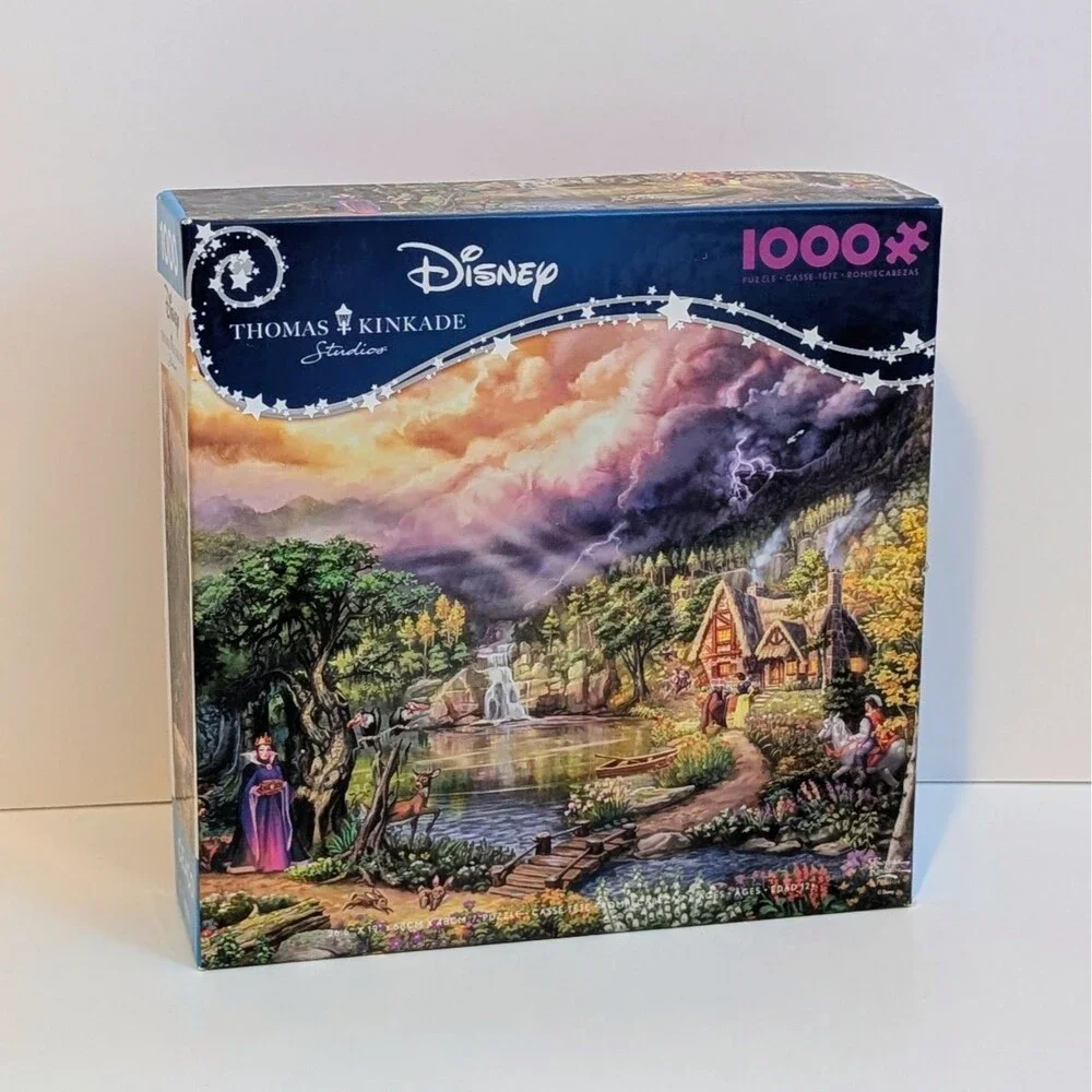 SEALED Thomas Kinkade Disney Jigsaw Puzzle Evil Queen NIB
